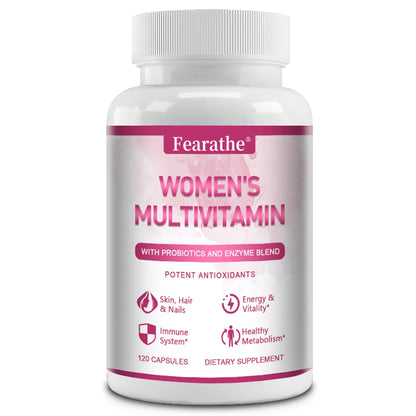Women's Multivitamin  Energy Supplement, Skin, Nails, Hair,