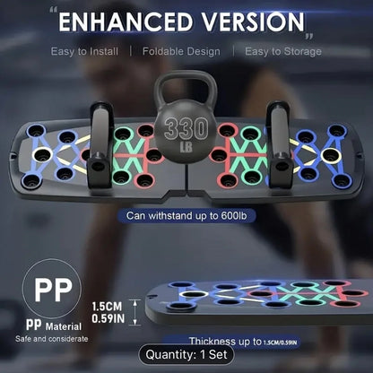 Push Up Board Home,  Chest Muscle Exercise