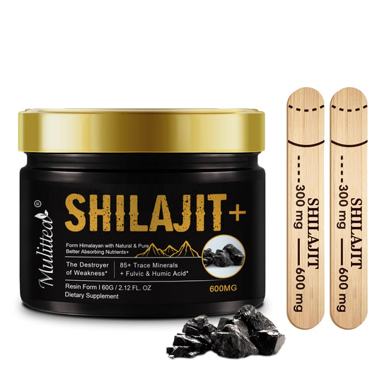 100% Pure shilajits with 85+ T& Fulvic Acid Support Immune, Brain Focus and Memoryrace Minerals