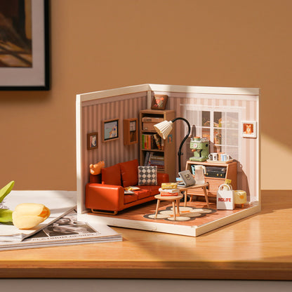 Plastic Toys 3D Puzzle Puzzle  Cozy Living Lounge