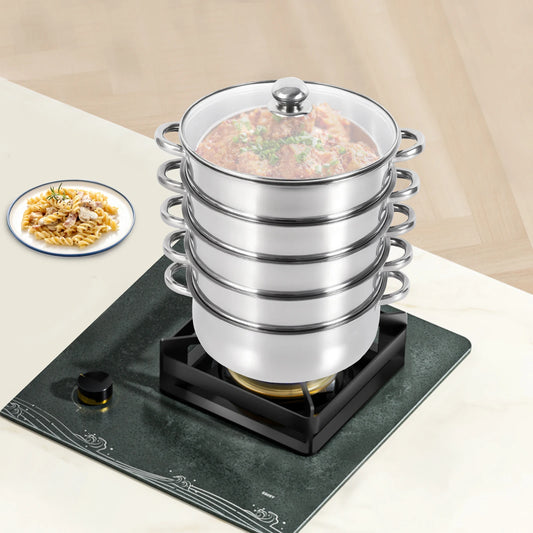 5 layer Stainless Steel Steam Cooker Steamer