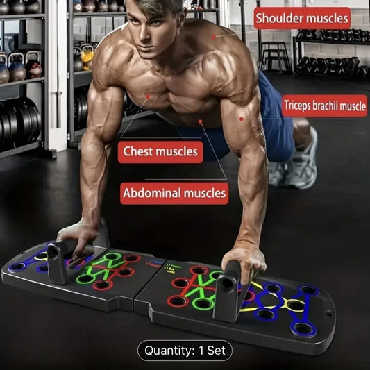 Push Up Board Home,  Chest Muscle Exercise