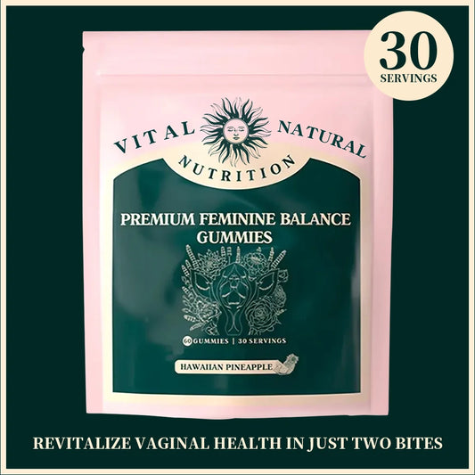 60 pieces of Vital Source Feminine Balance Gummies are selling well, caring for women preferred gift- Hawaiian Pineapple