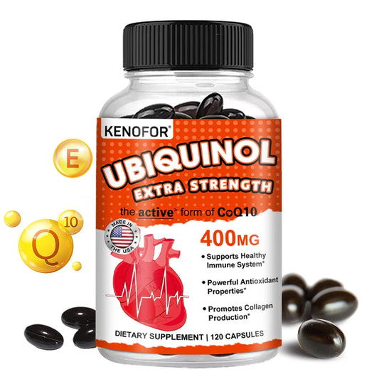 Coenzyme Q10 400 mg  Antioxidant - active form for heart, immune and skin health