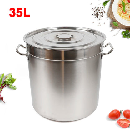 Large Capacity Stock Pot With Lid