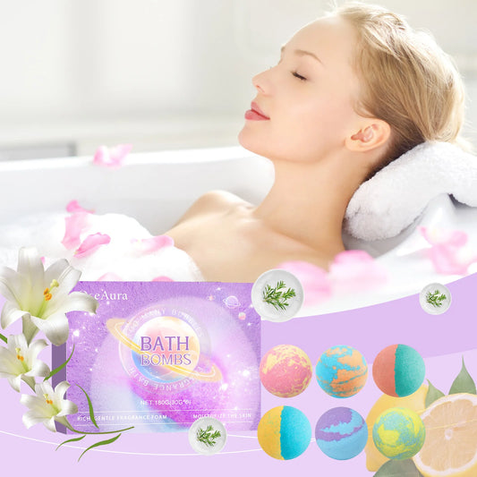 Bubble Salt Bath Ball Fragrance Moisturize Nourish Skin