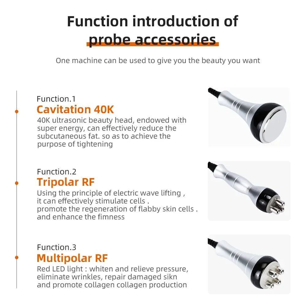 New 4 In 1 Ultrasonic Body Care Tool