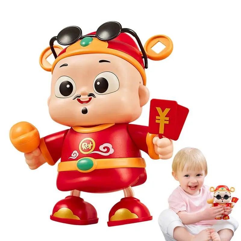 Musical Dancing Robot Toy Interactive Early Learning Walking Singing Moving Toys Electric Light Music Cute Dancing Dance Robot