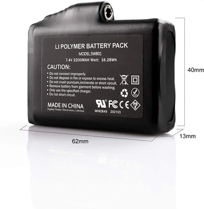 7.4 V 2200 / 3000 mAh Charger Rechargeable Lithium Polymer Battery Heated Gloves Socks Heated Jackets Vest Motorcycle Gloves USB