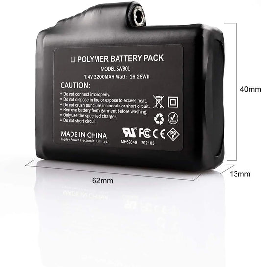 7.4 V 2200 / 3000 mAh Charger Rechargeable Lithium Polymer Battery Heated Gloves Socks Heated Jackets Vest Motorcycle Gloves USB