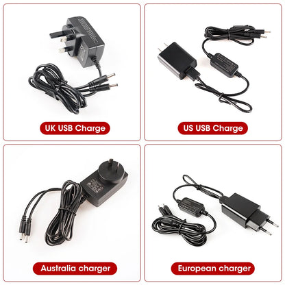 7.4 V 2200 / 3000 mAh Charger Rechargeable Lithium Polymer Battery Heated Gloves Socks Heated Jackets Vest Motorcycle Gloves USB