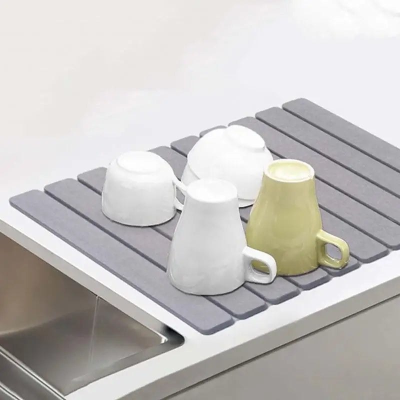 Shower Mat, Absorbent,  Diatomite, Rubber backed