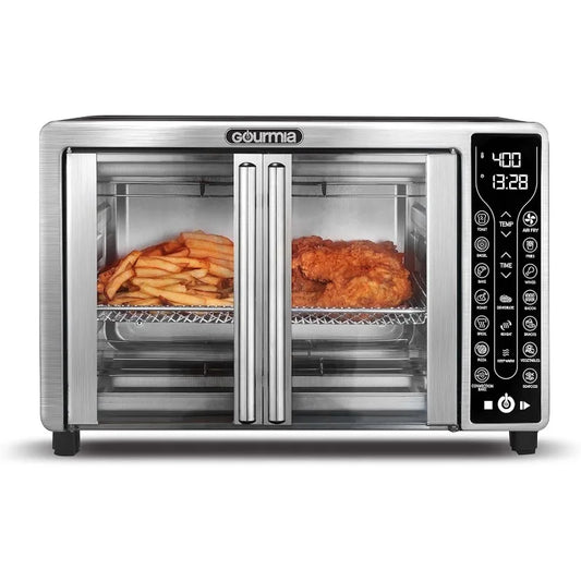 Toaster Oven Air Fryer Combo,  17 cooking presets, French doors,  24L capacity