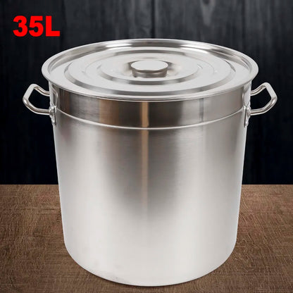 Large Capacity Stock Pot With Lid