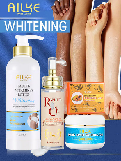 Multi Vitamin Whitening Body Lotion With Vitamins A,E,B3,B5, Increase Skin Radiance, Even Skin Tone, Moisturizer Cream