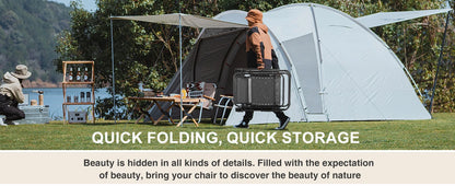 Zero Gravity Set of 2 Portable Recliner Camping  Chairs
