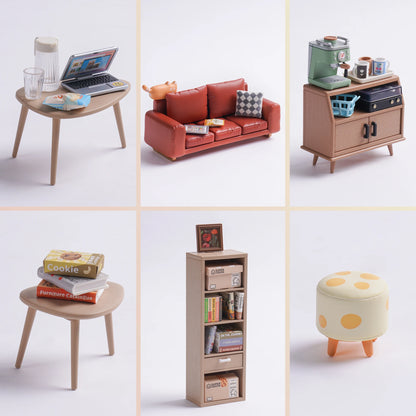 Plastic Toys 3D Puzzle Puzzle  Cozy Living Lounge