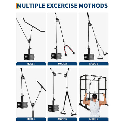 Pulley  System Attachments,  Arm Workouts  Equipment