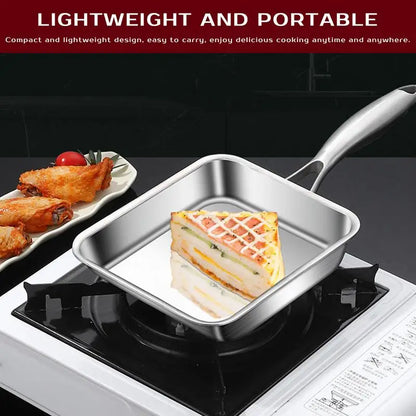 Non Stick,  Deep Iron Skillet,