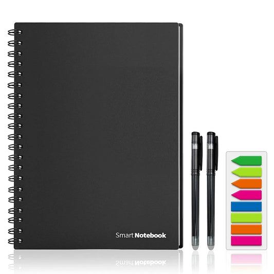 Reusable Smart Notebook, Rewritable Notepad for Student