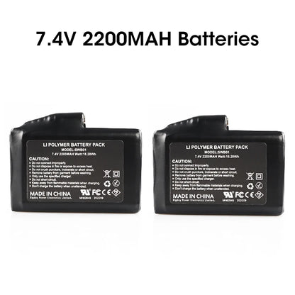 7.4 V 2200 / 3000 mAh Charger Rechargeable Lithium Polymer Battery Heated Gloves Socks Heated Jackets Vest Motorcycle Gloves USB