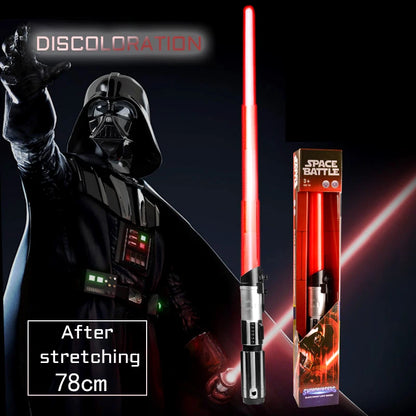 Lightsaber Toys for Children Saber Sword Luminous Plastic RGB Sword Cosplay Light Outdoor Wars Stick Sword Toys for Kids