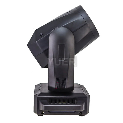 5Pcs 200W LED With Ring Beam Spot Moving Head Light With 18 Rotating Prism Rainbow Effect DMX512 Disco LightsParty CLub Stage