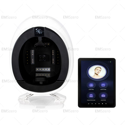 3D AI Facial Skin Analyzer Detection Skin Problem Diagnosis 8 Spectrum Professional Analysis Beauty Salon Equipment
