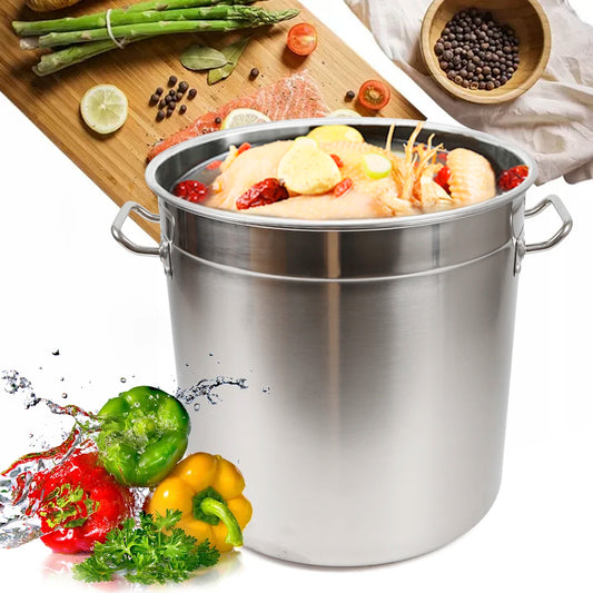 Large Capacity Stock Pot With Lid